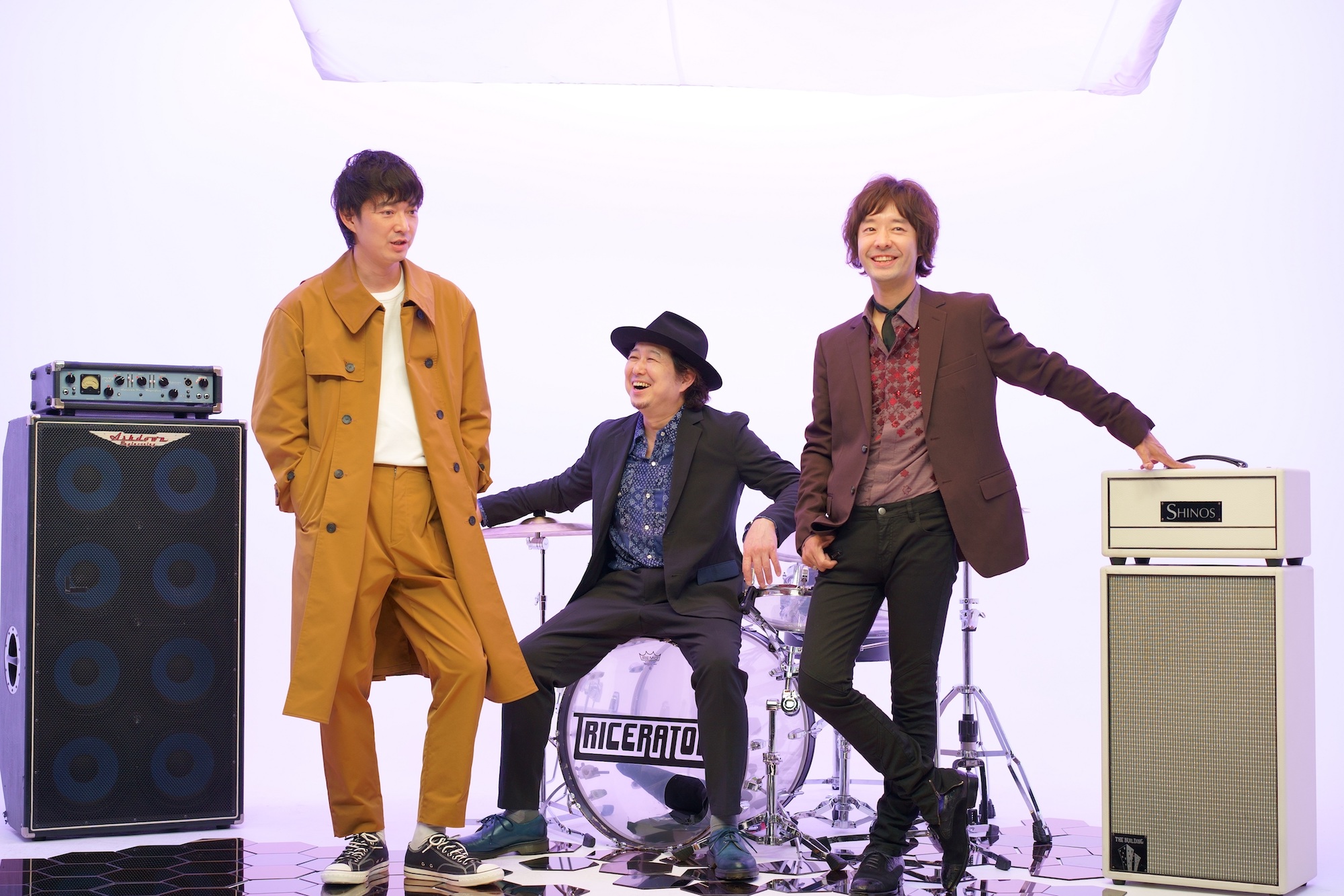 トライセラ・トピックス Ｔｒｉｃｅｒａｔｏｐｓ/ソニー・ミュージックソリューションズ/吉野隆之 TRICERATOPS、8年ぶりのニューアルバム。衝動がリアルに描き出された